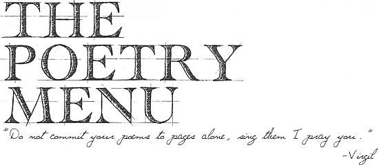 The Poetry Menu